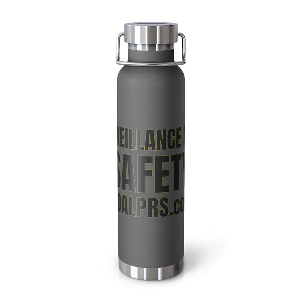 Surveillance isn't Safety NOALPRS.com - Copper Vacuum Insulated Bottle