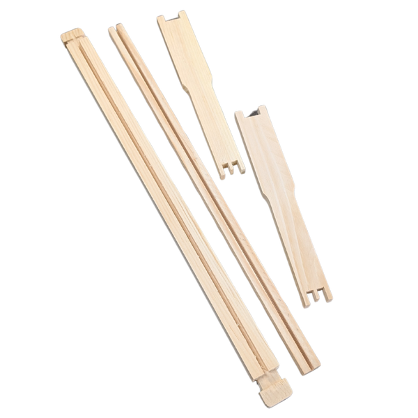 Deep 9 1/8-Inch Langsroth Frame, Unassembled, Grooved Top / Grooved Bottom