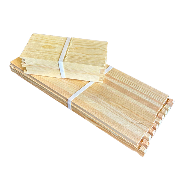 Deep 9 1/8-Inch Langsroth Frame, Unassembled, Grooved Top / Grooved Bottom