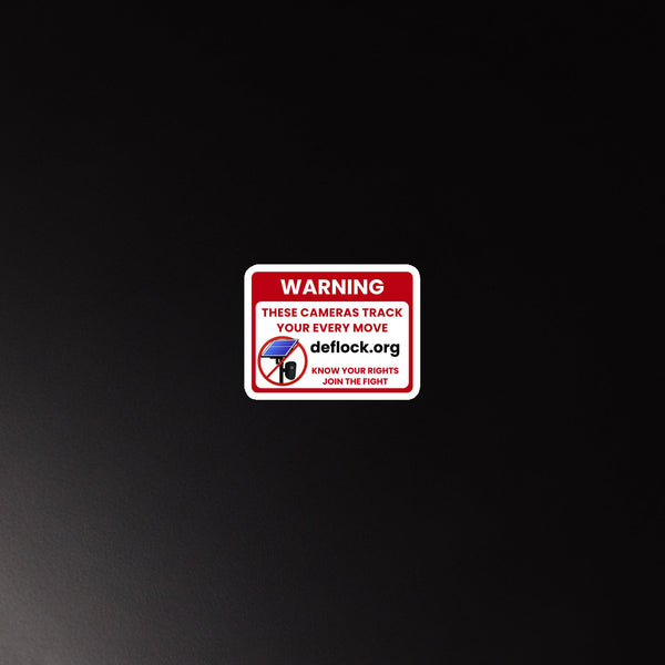 Warning: Flock Camera: Magnet