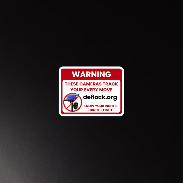Warning: Flock Camera: Magnet