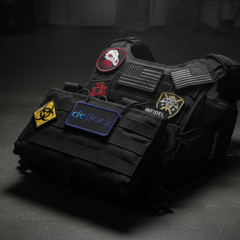 deflock.me Embroidered Tactical Patches