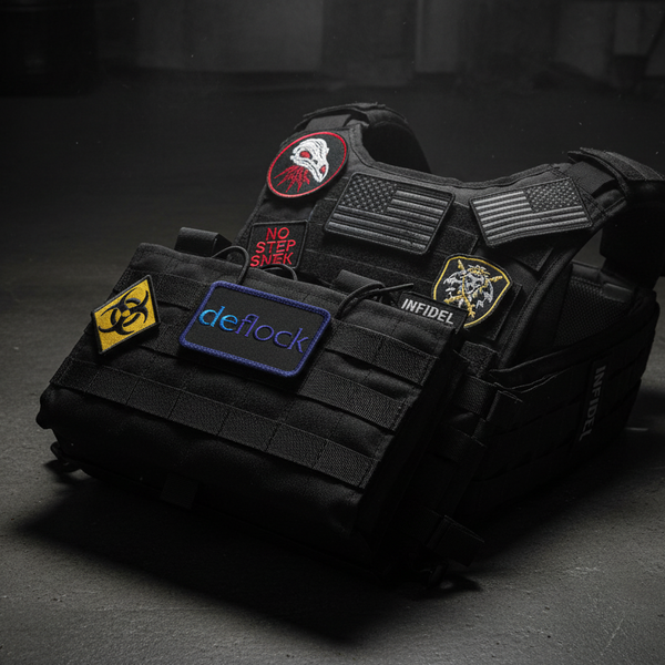 deflock.me Embroidered Tactical Patches