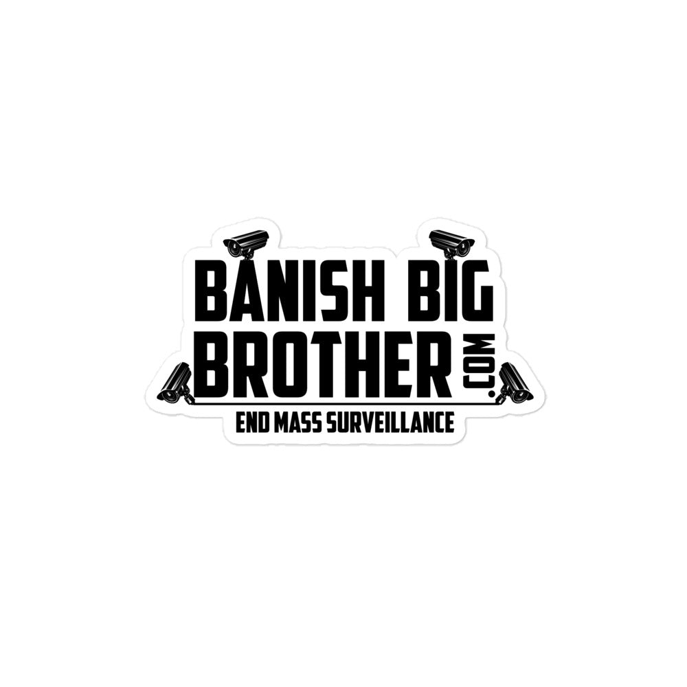 End Mass Surveillance Sticker