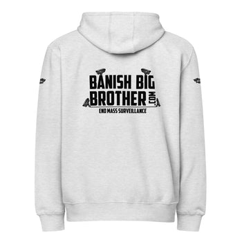 Banish Big Brother Deluxe Zip-Up Hoodie (Light)
