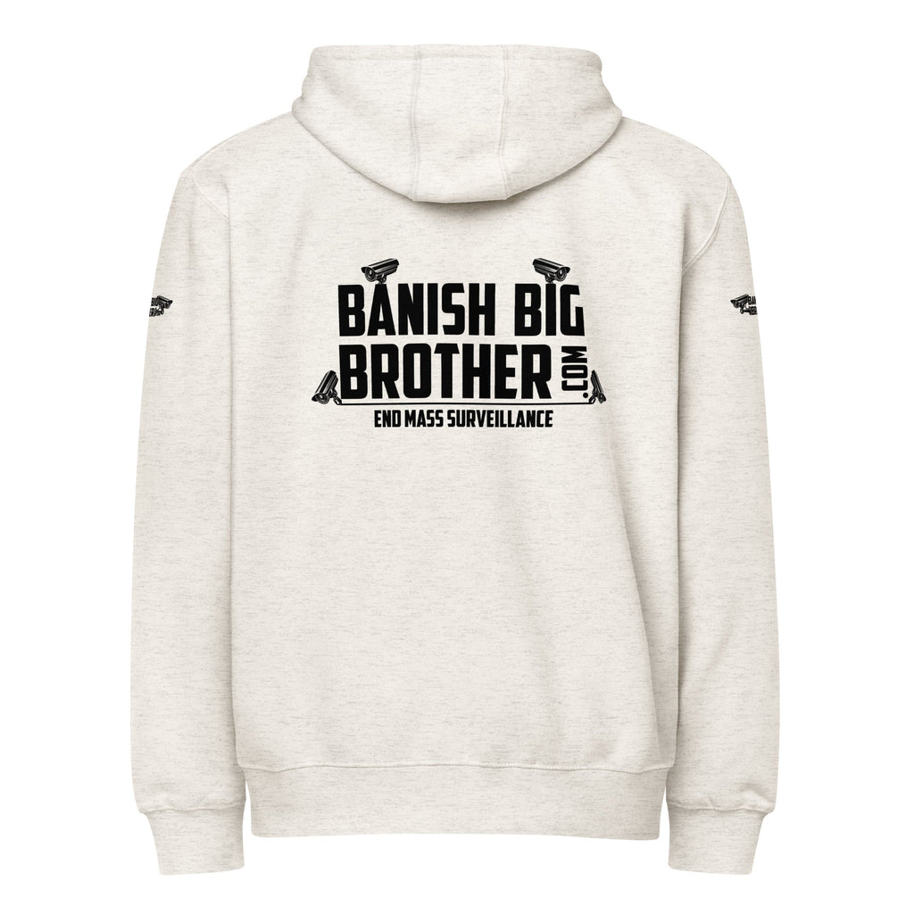 Banish Big Brother Deluxe Zip-Up Hoodie (Light)
