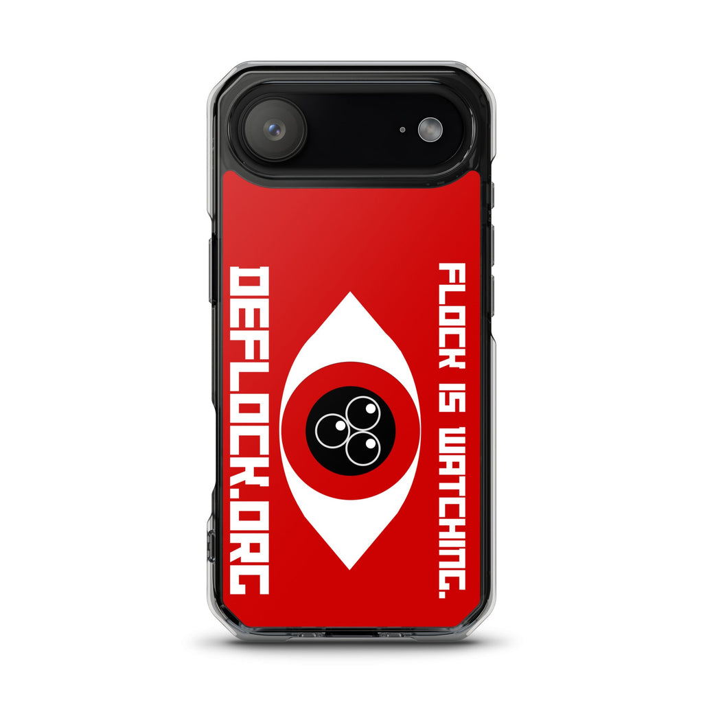 Flock is watching - deflock.me MagSafe® clear case for iPhone®