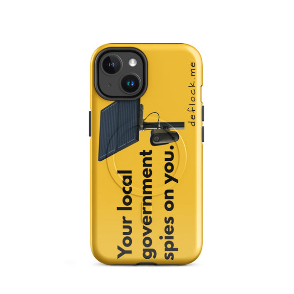 Your local government spies on you - deflock.me MagSafe® tough case for iPhone®