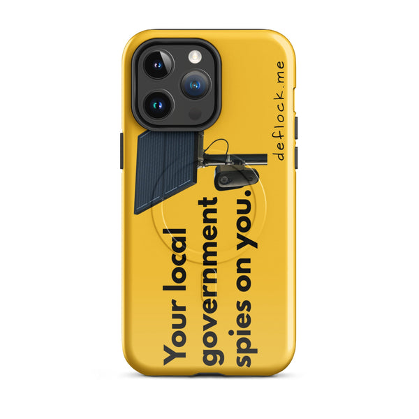 Your local government spies on you - deflock.me MagSafe® tough case for iPhone®