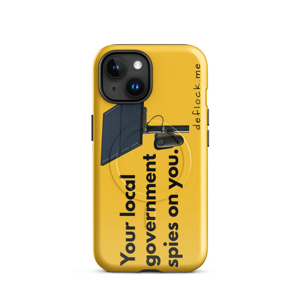 Your local government spies on you - deflock.me MagSafe® tough case for iPhone®