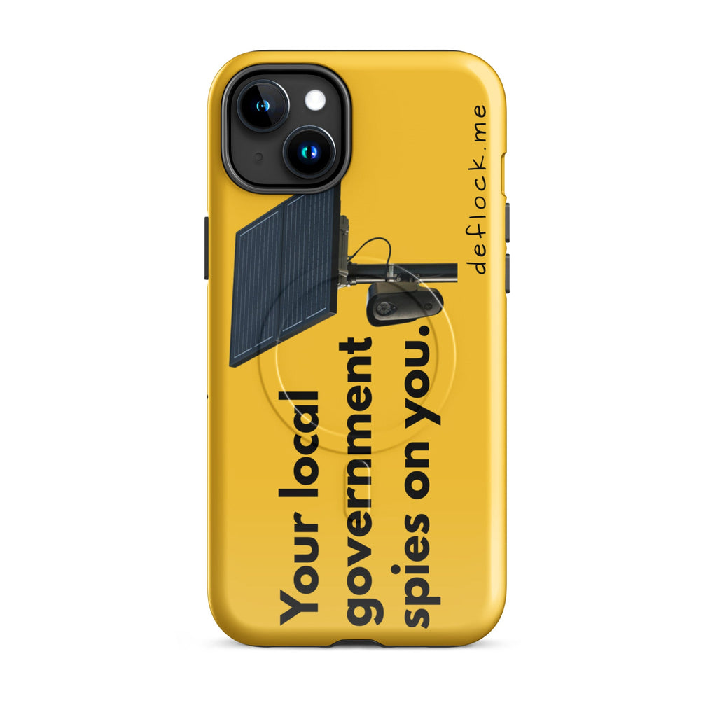 Your local government spies on you - deflock.me MagSafe® tough case for iPhone®