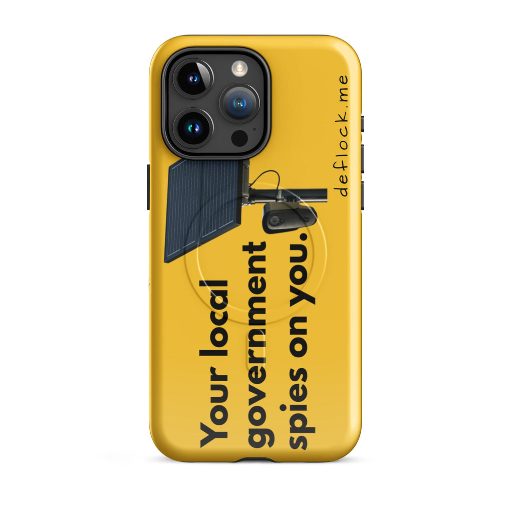 Your local government spies on you - deflock.me MagSafe® tough case for iPhone®
