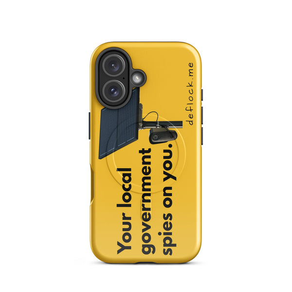 Your local government spies on you - deflock.me MagSafe® tough case for iPhone®