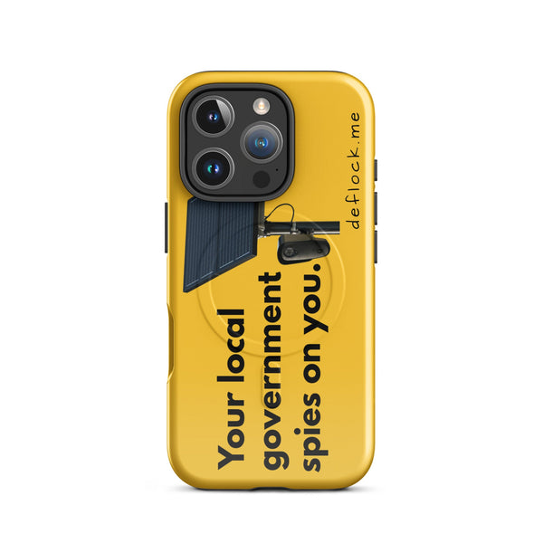 Your local government spies on you - deflock.me MagSafe® tough case for iPhone®