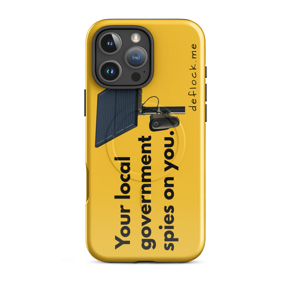 Your local government spies on you - deflock.me MagSafe® tough case for iPhone®