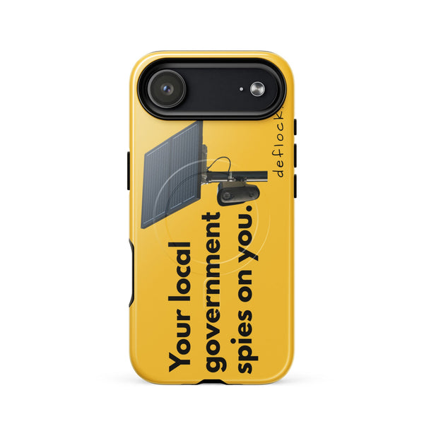 Your local government spies on you - deflock.me MagSafe® tough case for iPhone®