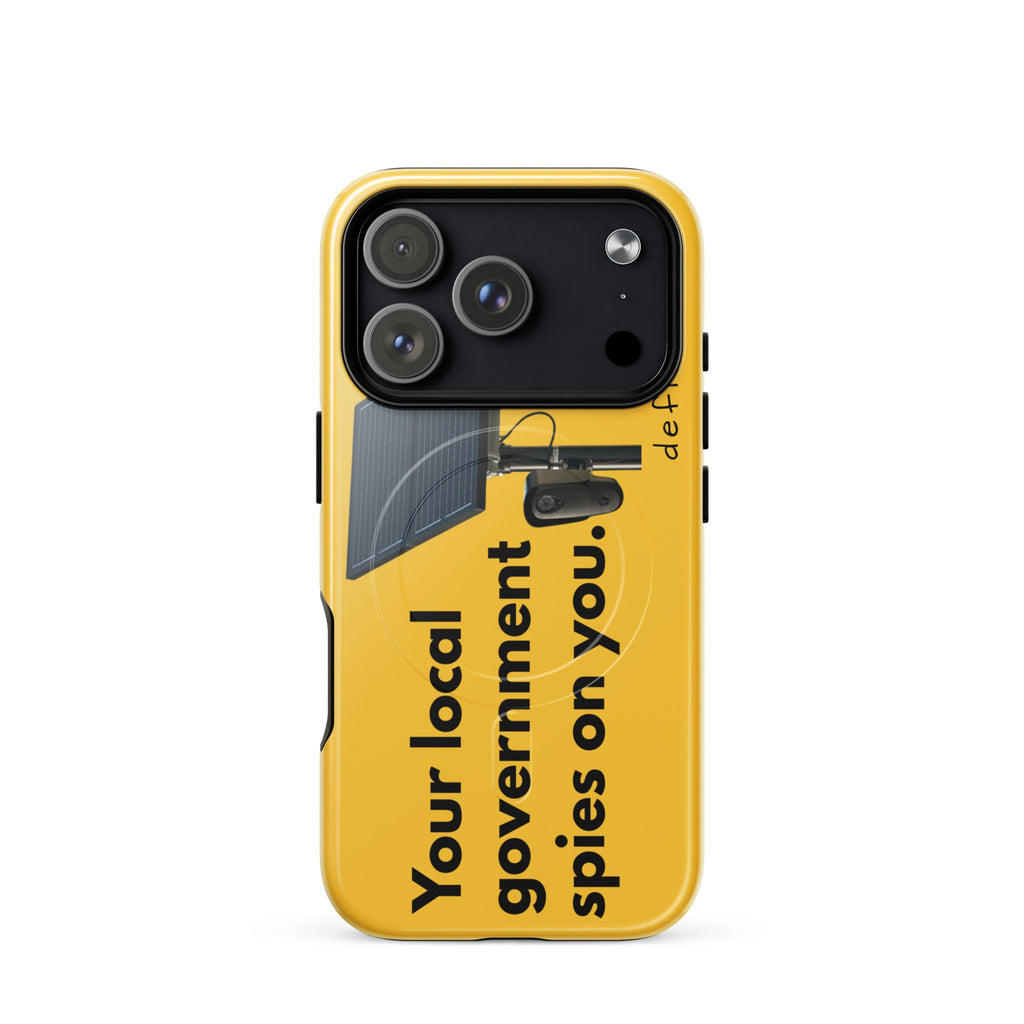 Your local government spies on you - deflock.me MagSafe® tough case for iPhone®