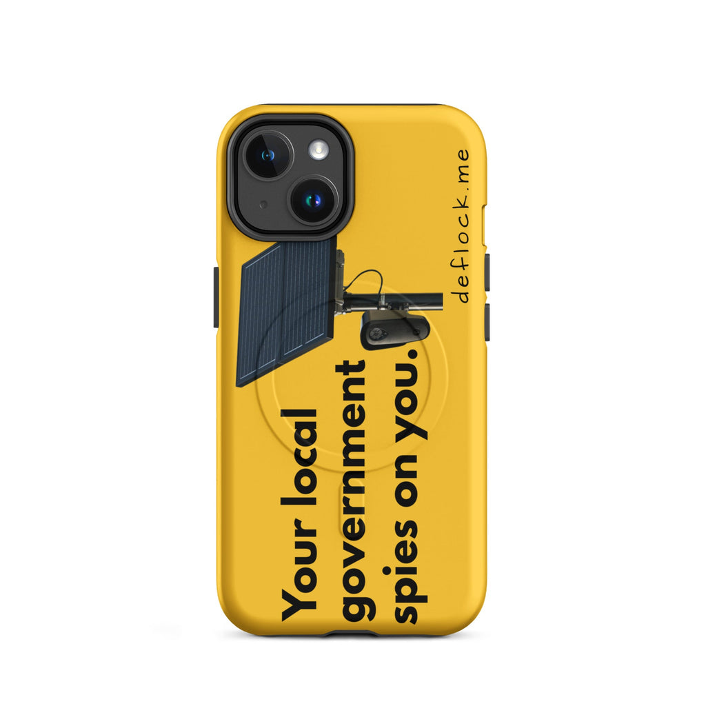 Your local government spies on you - deflock.me MagSafe® tough case for iPhone®