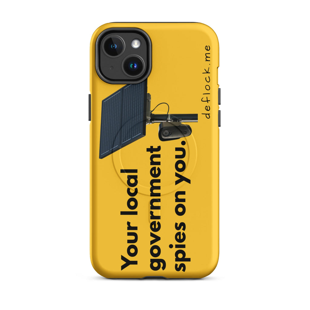 Your local government spies on you - deflock.me MagSafe® tough case for iPhone®