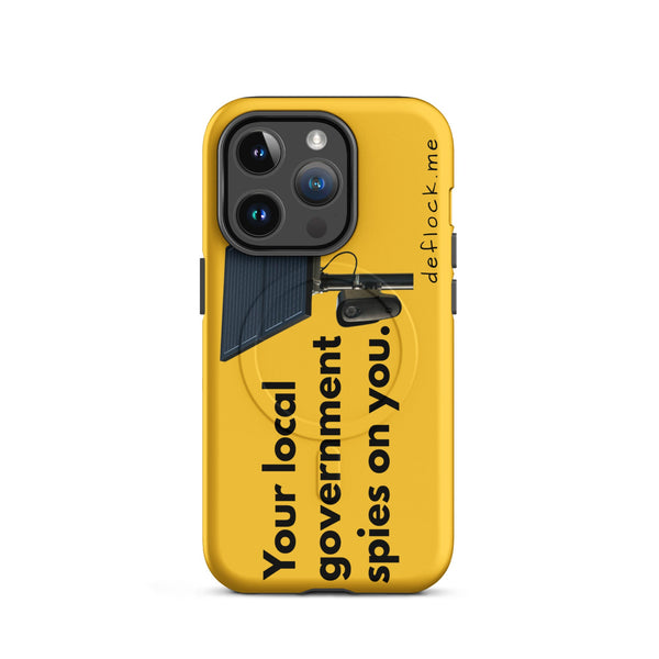 Your local government spies on you - deflock.me MagSafe® tough case for iPhone®