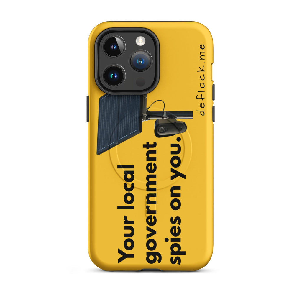 Your local government spies on you - deflock.me MagSafe® tough case for iPhone®