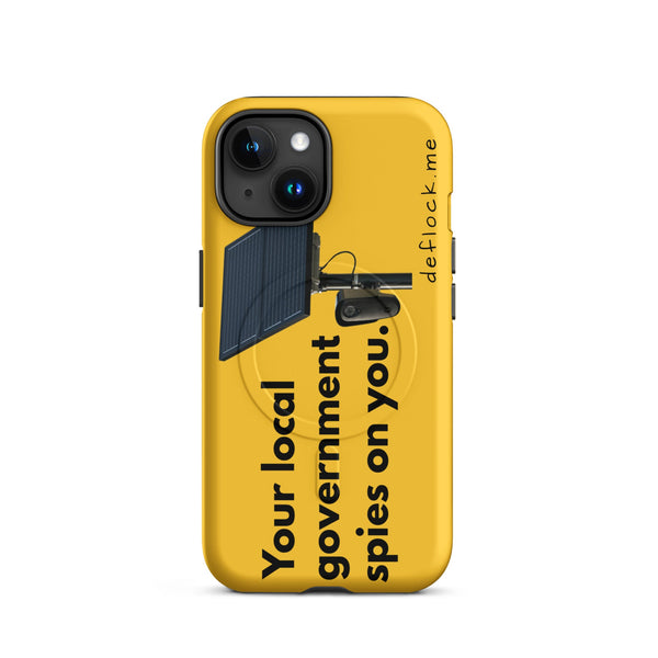 Your local government spies on you - deflock.me MagSafe® tough case for iPhone®