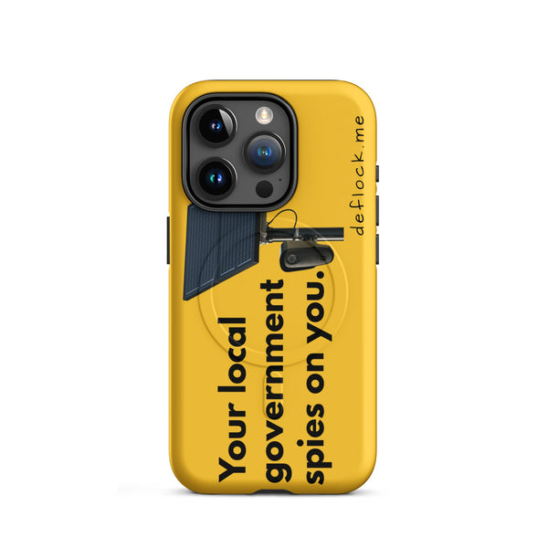 Your local government spies on you - deflock.me MagSafe® tough case for iPhone®