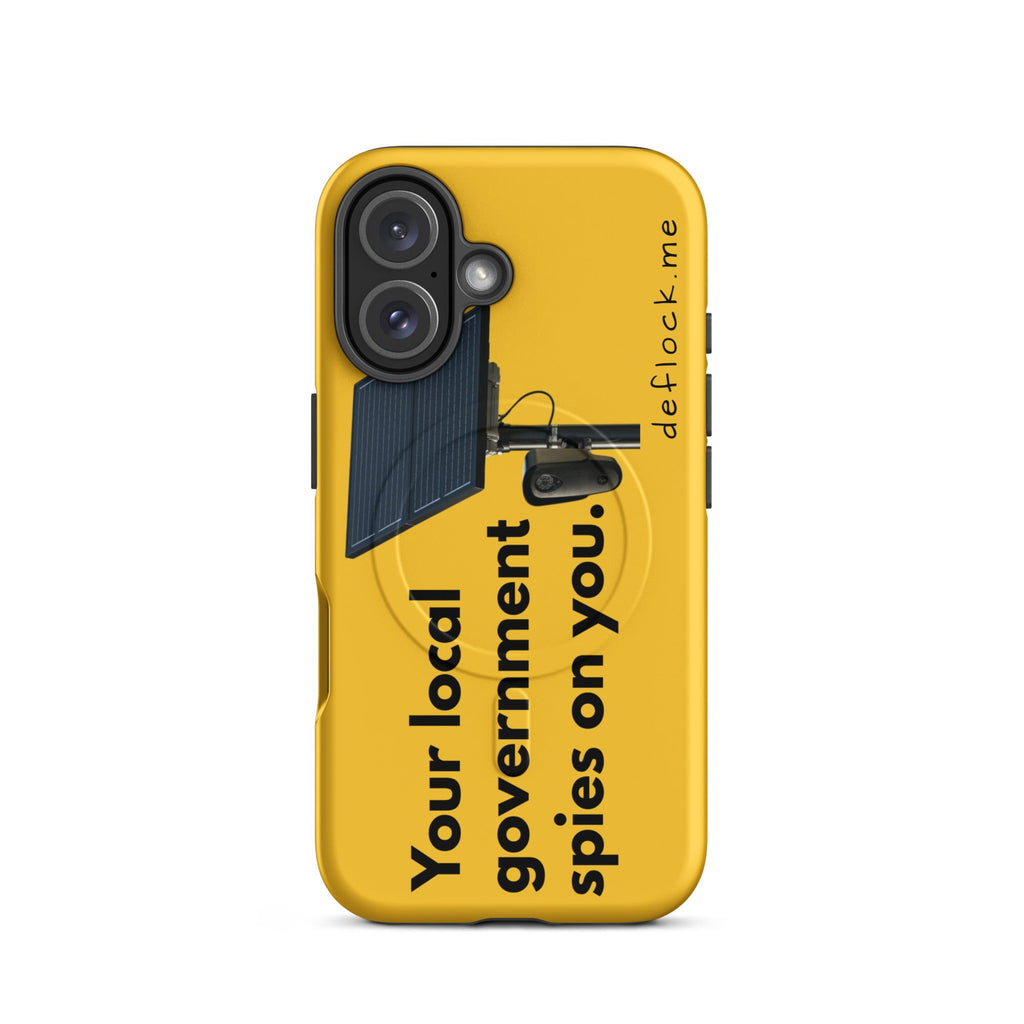 Your local government spies on you - deflock.me MagSafe® tough case for iPhone®