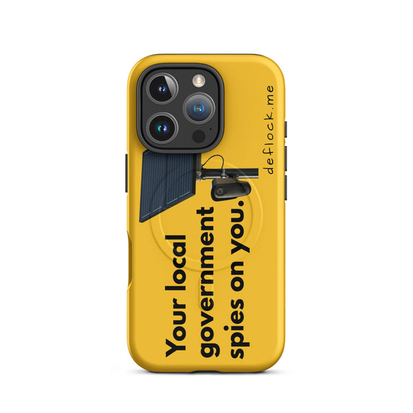 Your local government spies on you - deflock.me MagSafe® tough case for iPhone®
