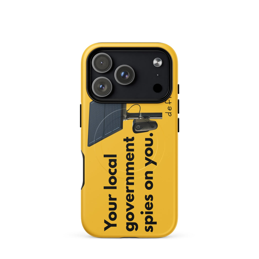 Your local government spies on you - deflock.me MagSafe® tough case for iPhone®