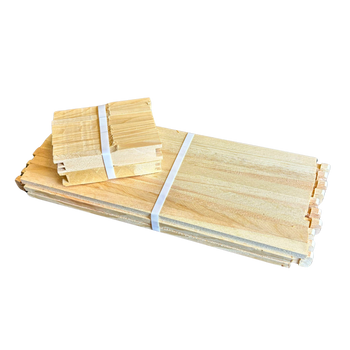 Medium 6 1/4-Inch Langstroth Frame, Grooved Top / Grooved Bottom