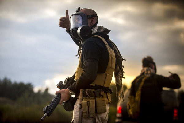 Tactical Gas Mask CM-6M® - Full Face Respirator for CBRN Defense