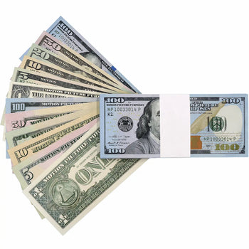 All Denomination Full Print New Series Mixed Bills Stack