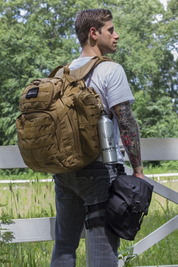 Military Gas Mask & Nuclear Attack Survival Kit 