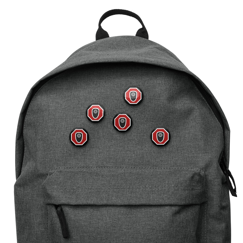 Stop Flock - deflock.me Set of pin buttons
