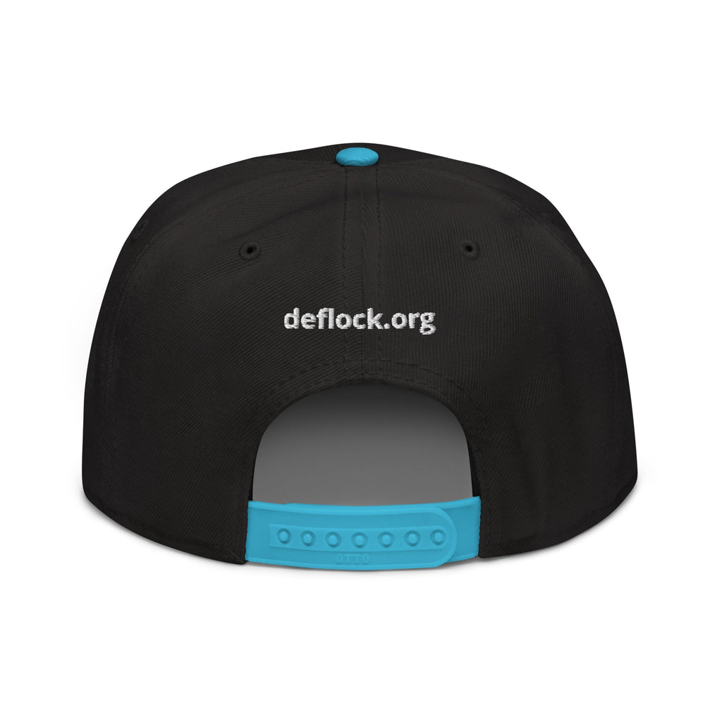 Stop Flock - deflock.me Snapback Hat