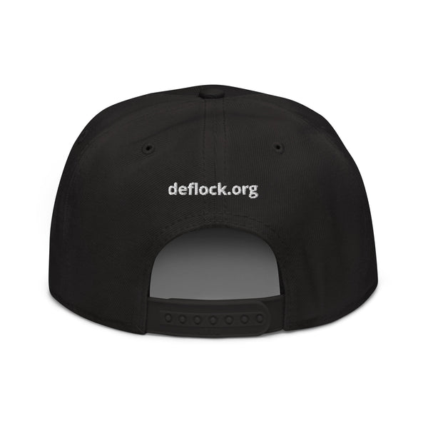 Stop Flock - deflock.me Snapback Hat