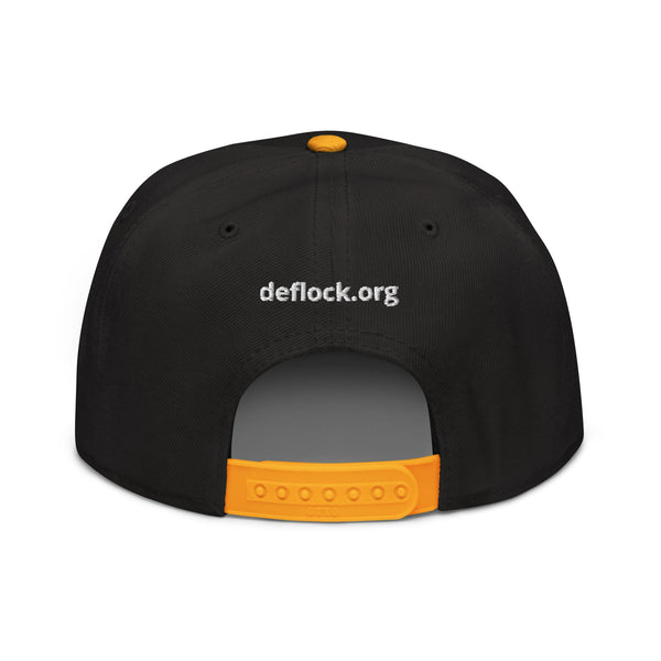 Stop Flock - deflock.me Snapback Hat