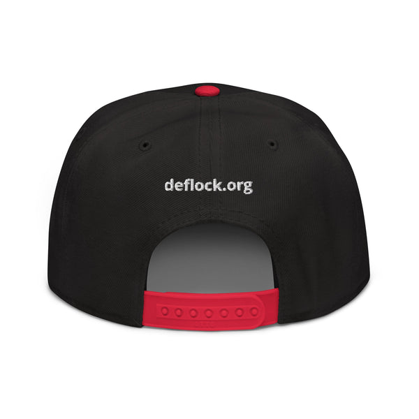 Stop Flock - deflock.me Snapback Hat