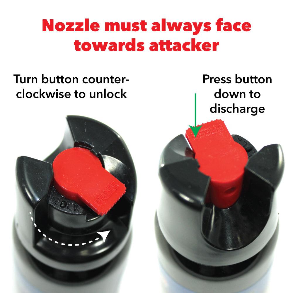 Streetwise 18 Pepper Spray Twist Lock
