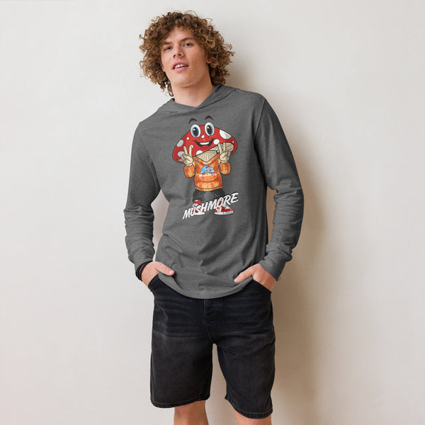 Mushmore Mushlove Hooded long-sleeve tee