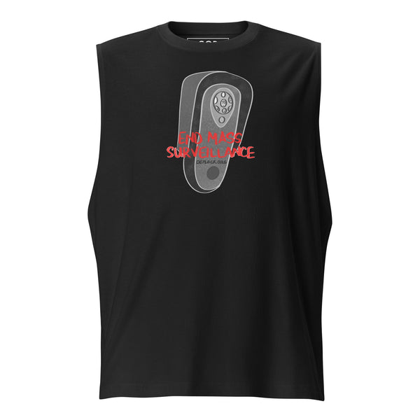End Mass Surveillance - deflock.me Muscle Shirt