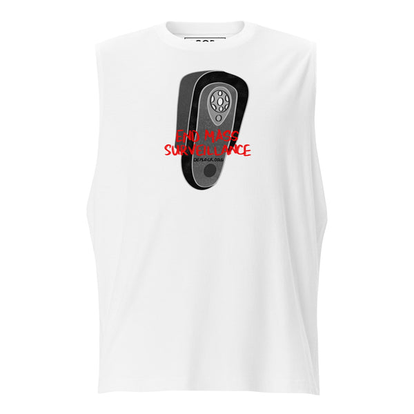 End Mass Surveillance - deflock.me Muscle Shirt
