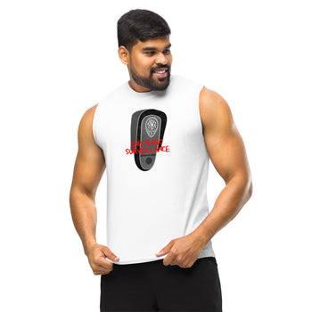 End Mass Surveillance - deflock.me Muscle Shirt