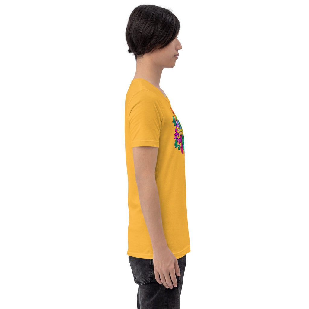 Mushmore Spring Garden Unisex t-shirt