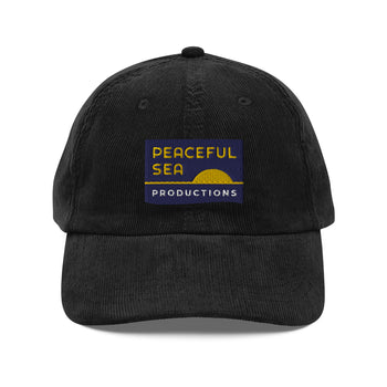 Peaceful Sea Corduroy Cap