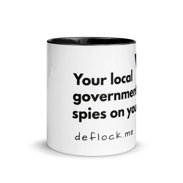 Your local government spies on you - deflock.me mug