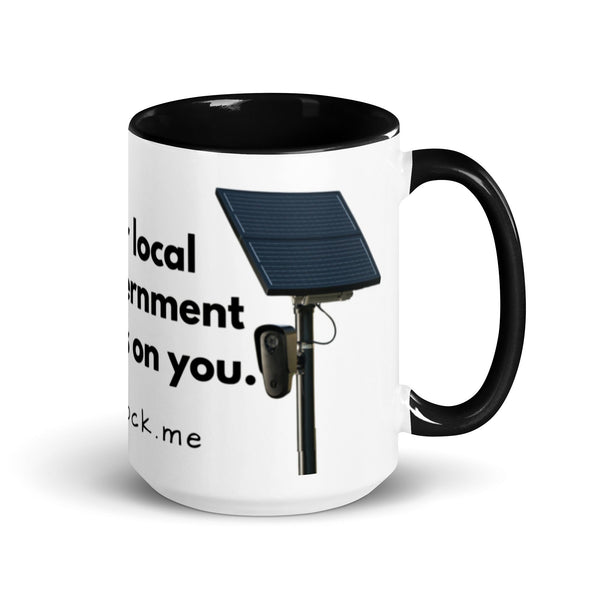 Your local government spies on you - deflock.me mug
