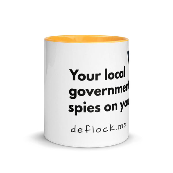 Your local government spies on you - deflock.me mug