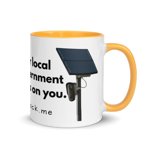 Your local government spies on you - deflock.me mug